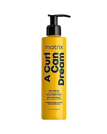 Matrix A Curl Can Dream - Гель легкой фиксации для кудрявых и вьющихся волос с медом манука 200 мл - hairs-russia.ru